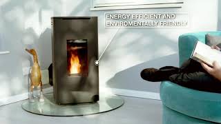 MCZ Pellet Stove  Digital Control [upl. by Anwahsed383]