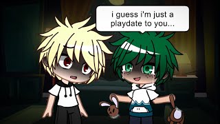 Playdate BkDk  BakuDeku  BNHA  MHA  Gacha Club Skit [upl. by Nnyladnarb]