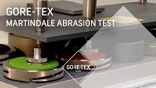 Martindale Abrasion Test  GORETEX [upl. by Noirod]