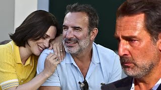 Jean Dujardin  Amaigri et absent les mystères de sa vie postrupture avec Nathalie Péchalat [upl. by Hanauq]