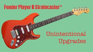 Keeping and Upgrading a Fender Player II Stratocaster [upl. by Ettennahs]