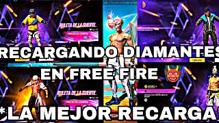 RECARGANDO DIAMANTES EN FREE FIRE 👹LA MEJOR RECARGA freefiregamingviral [upl. by Nauqes]