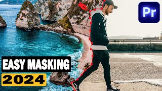 How To Do Masking Transition In Premiere Pro 2024  Walk By Transition [upl. by Atinev]