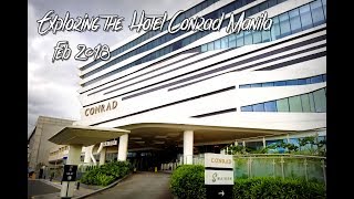 Conrad Manila  Room Tour of the Deluxe and Premier Rooms [upl. by Rossie]