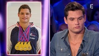 Florent Manaudou  On nest pas couché 6 septembre 2014 ONPC [upl. by Yboj]