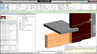 Revit системные Семейства  Стены Часть1 [upl. by Kristoffer]