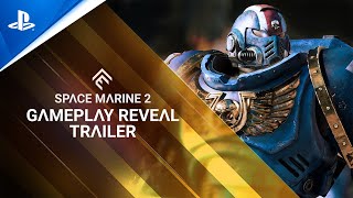 『Warhammer 40000 Space Marine 2』 – ゲームプレイ公開トレーラー  PS5™ amp PS4®ゲーム  The Game Awards 2022 [upl. by Chaffin832]