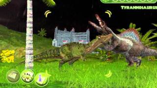 Spinosaurus vs TRex JPOG [upl. by Amihsat]