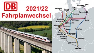 NEWS DB Fahrplanwechsel 20212022 [upl. by Rexfourd]