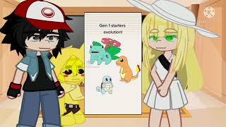 •Pokemon Evolution reagindo no •gacha club• [upl. by Odlauso]