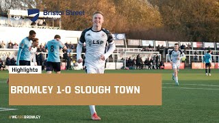 Highlights Bromley 10 Slough Town [upl. by Sutit700]