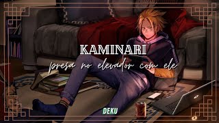 asmr  presa no elevador com o denki  denki kaminari • DEKU [upl. by Hutchinson]