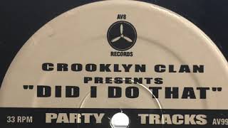 Vinyl Versions Crooklyn clan Ohhh Nooo [upl. by Eniarral]