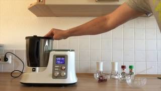 Pizza quotBasisbelagquot  Aldi QuiggStudio Küchenmaschine ThermomixKlon [upl. by Pinette]