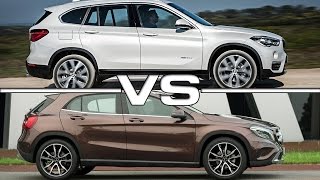 2015 Mercedes GLA 250 CDI 4MATIC vs 2016 BMW X1 [upl. by Eerpud]