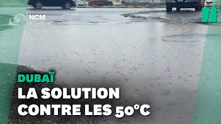 Dubaï crée de la fausse pluie pour lutter contre la chaleur [upl. by Nnylarak305]