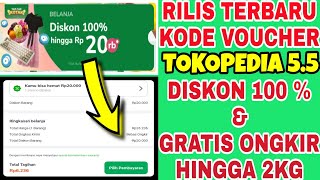 Kode Promo TOKOPEDIA 2022 TERBARU DISKON 20 RIBU [upl. by Scotty]