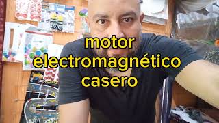 motor electromagnético casero [upl. by Deroo409]