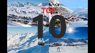 Les 10 meilleures stations de ski de France [upl. by Reiniar]