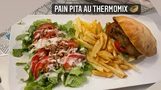 Kebab maison 🥙 pain pita au thermomix [upl. by Ybrad]