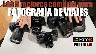 Las 5 mejores cámaras para fotografía de viajes [upl. by Aalst]