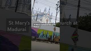 Built in 1841 The Beautiful St Marys Cathedral Church l Two Bell Towers l Madurai l Tamilnadu [upl. by Coad781]