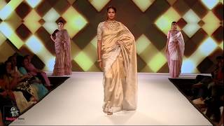 Fashion Week special models sashay in SakhiFashions designer saree [upl. by Thier639]