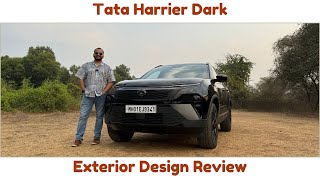 2024 Tata Harrier Dark  Exterior Design Review [upl. by Aeret]