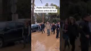 Pedro Sanchez riéndose de Paiporta dana pedrosanchez [upl. by Nilahs]