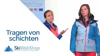 Wie funktioniert das 3SchichtenSystem  SkiWebShop [upl. by Ymmac]