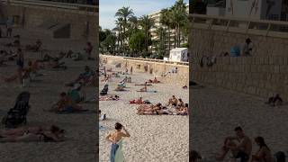 Cannes France Discover Cannes Vibrant Beach Scene in Crystal Clear 4K [upl. by Aieka]