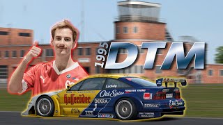 DTM 1995 Opel Calibra Hotlap  Diepholz Airfield [upl. by Tirrej]