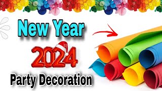 New Year Decoration ideas 2024  New Year Decoration  DIY New Years Eve Decoration [upl. by Eleanor]