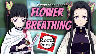 What will Flower Breathing be like in Rogue Demon  Flower Breathing in Rogue Demon [upl. by Head]