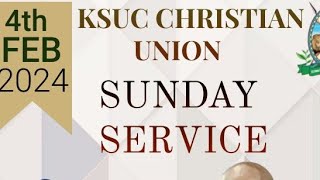 KOITALEEL SAMOEI UNIVERSITY CHRISTIAN UNION SUNDAY SERVICE [upl. by Norehs]