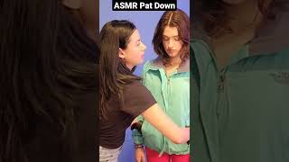 ASMR TSA Pat Down Real Person Soft Spoken Roleplay [upl. by Plusch280]