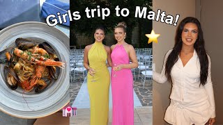 GIRLS TRIP TO MALTA VLOG  Sophie Clough [upl. by Kimitri925]