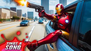 Cursed Iron Man Sings A Song Calm Down TonyIron Man Doomsday Avengers ParodyCalm Down Woody [upl. by Bainter150]