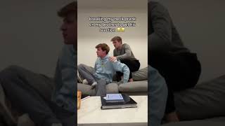 BREAKING MY NECK PRANK ON MY BROTHER 👬  Scott Kress [upl. by Dagny]