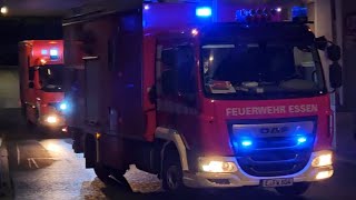 GWWASSERRETTUNGATEMSCHUTZ GWHYGIENE amp Mehr Feuerwehr ESSEN auf EINSATZFAHRT  Alarmierung [upl. by Colbert]