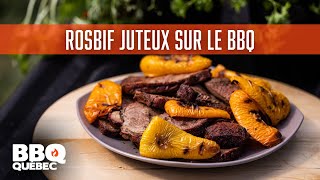 Rosbif juteux sur le BBQ [upl. by Ahsas]