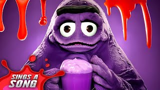 Grimace Sings A Song Scary And Spooky McDonalds Horror Parody [upl. by Benito]