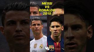 Messi vs Ronaldo 2015 Goals Comparison 😮🐐 [upl. by Dorkas]