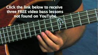 bass guitar lesson friends theme song The Rembrandts ill be there for you [upl. by Cavanagh652]