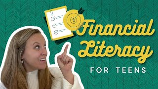 Financial Literacy for Teens Managing Money with Your Teen [upl. by Gennie]