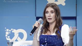 Carice van Houten  Artist famous for Game of Thrones at Bits amp Pretzels 2017 [upl. by Sucramed]