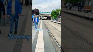 🚄Tramway amp SNCF RER H 🇨🇵Gare SaintDenis youtube train shortvideos viralvideo metro paris [upl. by Ycam]