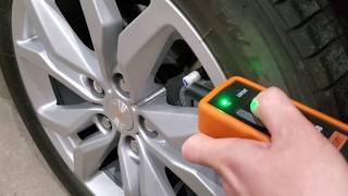 Reprogramming TPMS sensors on a GM vehicle using El50448 TPMS ReLearn Tool 2019 Chevy Impala [upl. by Akinam]