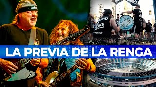 LA PREVIA DE LA RENGA la fiesta callejera de los fans de la banda de Mataderos [upl. by Ahse]