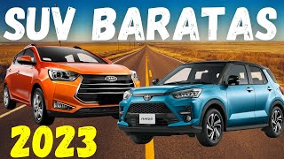 Las 10 SUV mas BARATAS en México modelo 2023 [upl. by Geraud]